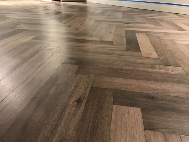 Exquisite Surfaces Oil Wax Chicago Install Herringbone French