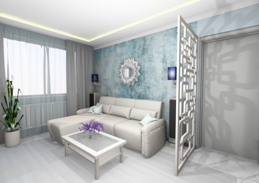 Дизайн проект 3-х комнатной квартиры