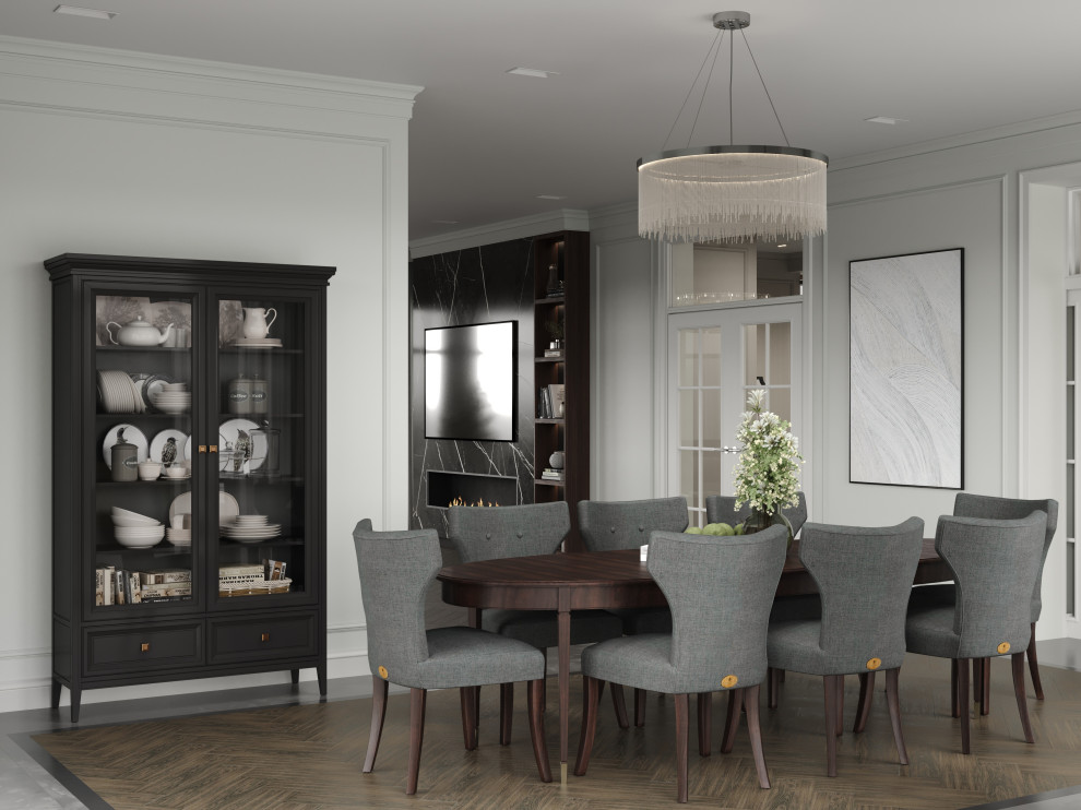 Дом с тиле неоклассика