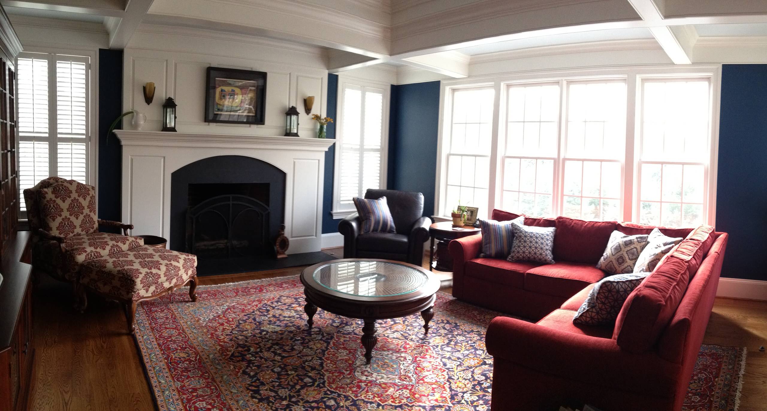Traditional Family Room-Sectional