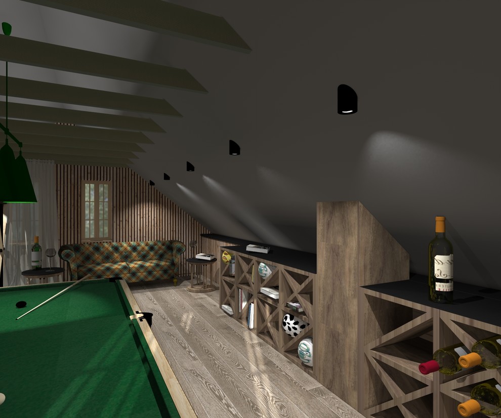 Бильярдная в частном доме под Москвой