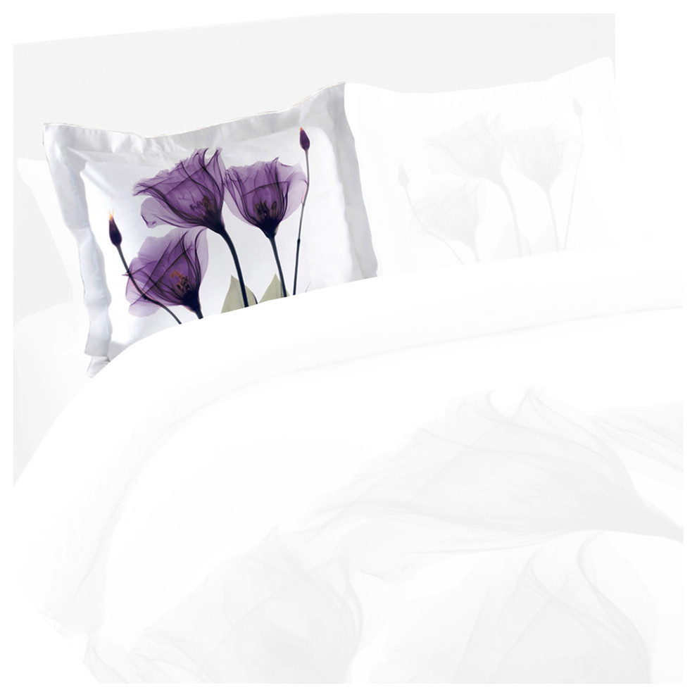 Laural Home Lavender Hope Standard Pillow Sham, Standard Pillow Sham