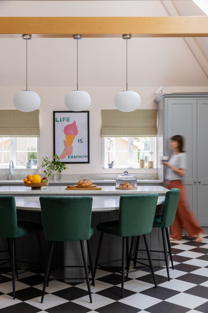Green Trees contemporary-kitchen