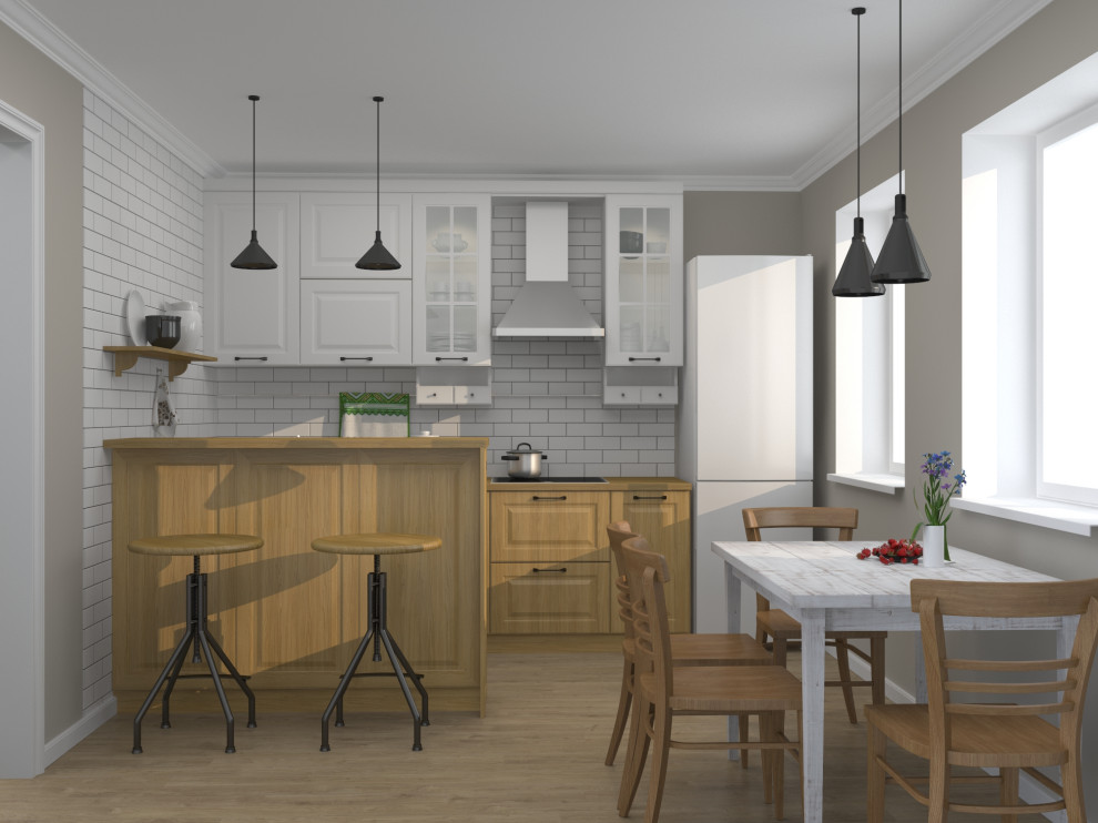 Дизайн кухни в Скандинавском стиле