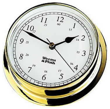 Weems and Plath Brass Endurance 085 Quartz Clock