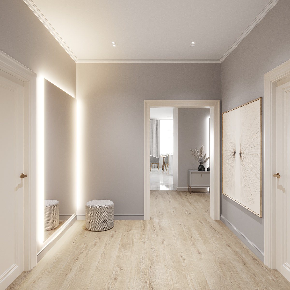 Проект квартиры 109 кв.м для семьи из г. Кемерово