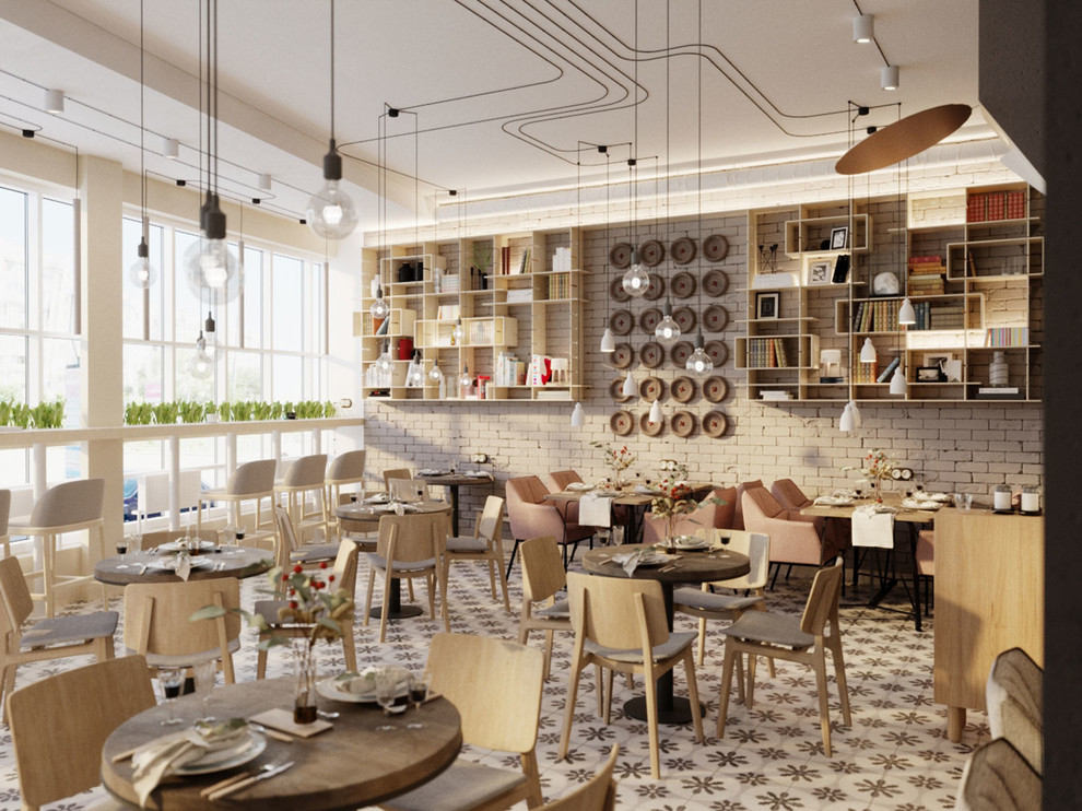 Дизайн-проект кафе «Basement»