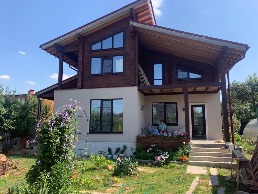 Загородный дом в стиле Шале