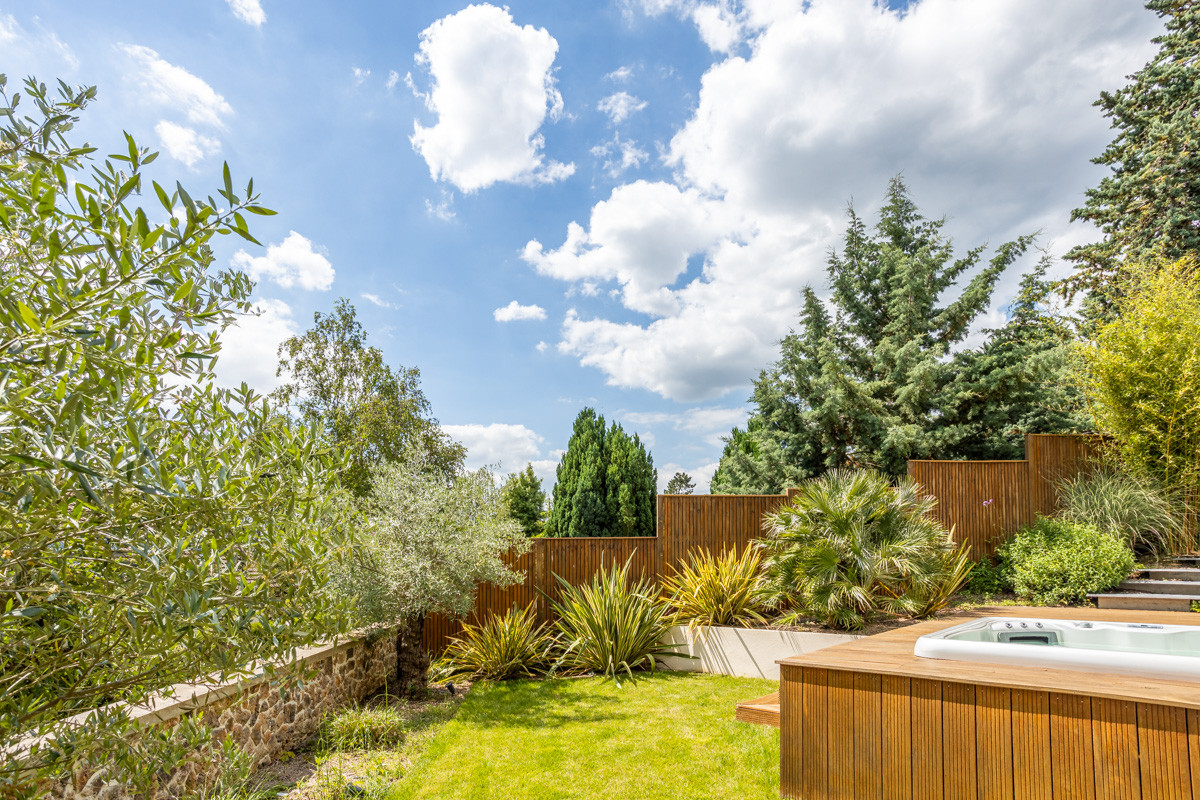 Un jardin aux allures contemporaines