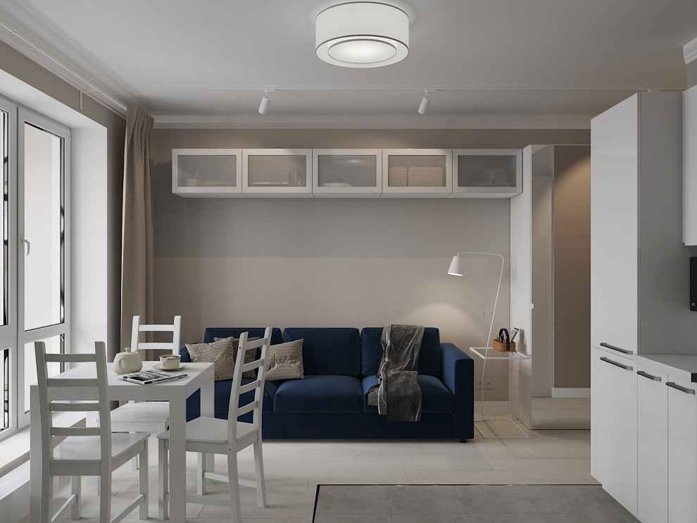 Квартира-студия 28 м2 Раннее утро