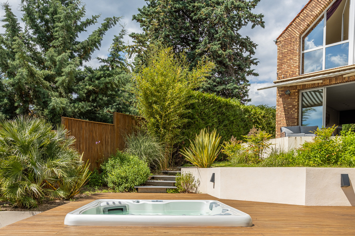 Un jardin aux allures contemporaines