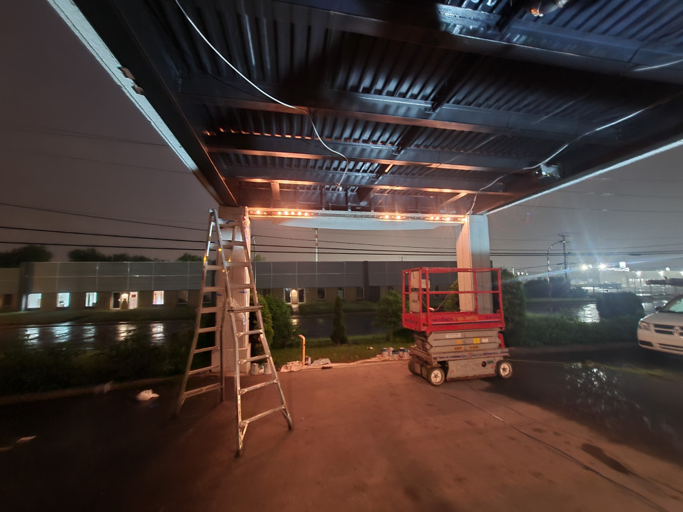 EXTERIOR PAINTING LE MONT BLANC HOTEL