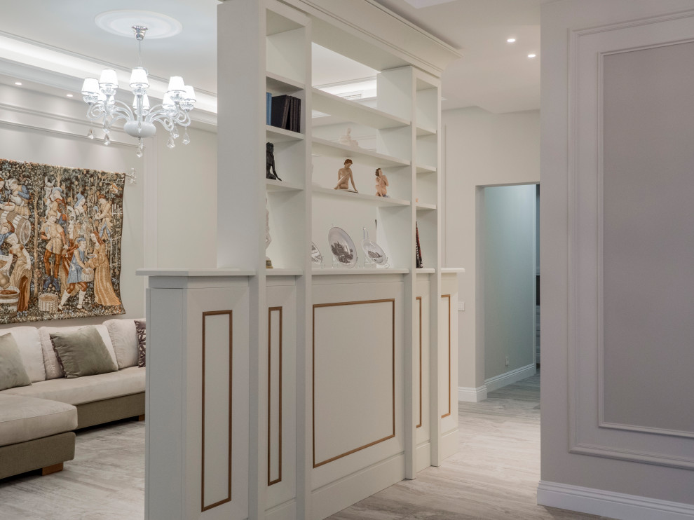 Комплексная меблировка квартиры в неоклассическом стиле