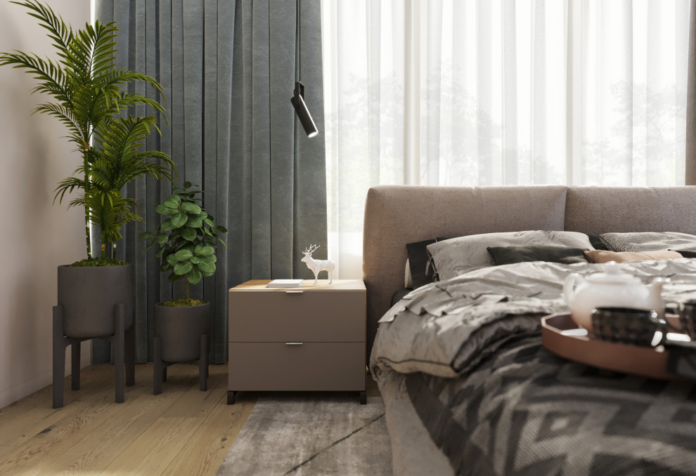 Загородный дом в стиле минимализм