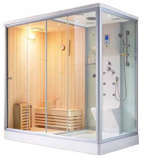 Saint Kitts Steam Sauna - Contemporary - Steam Showers - by Aquapeutics ...