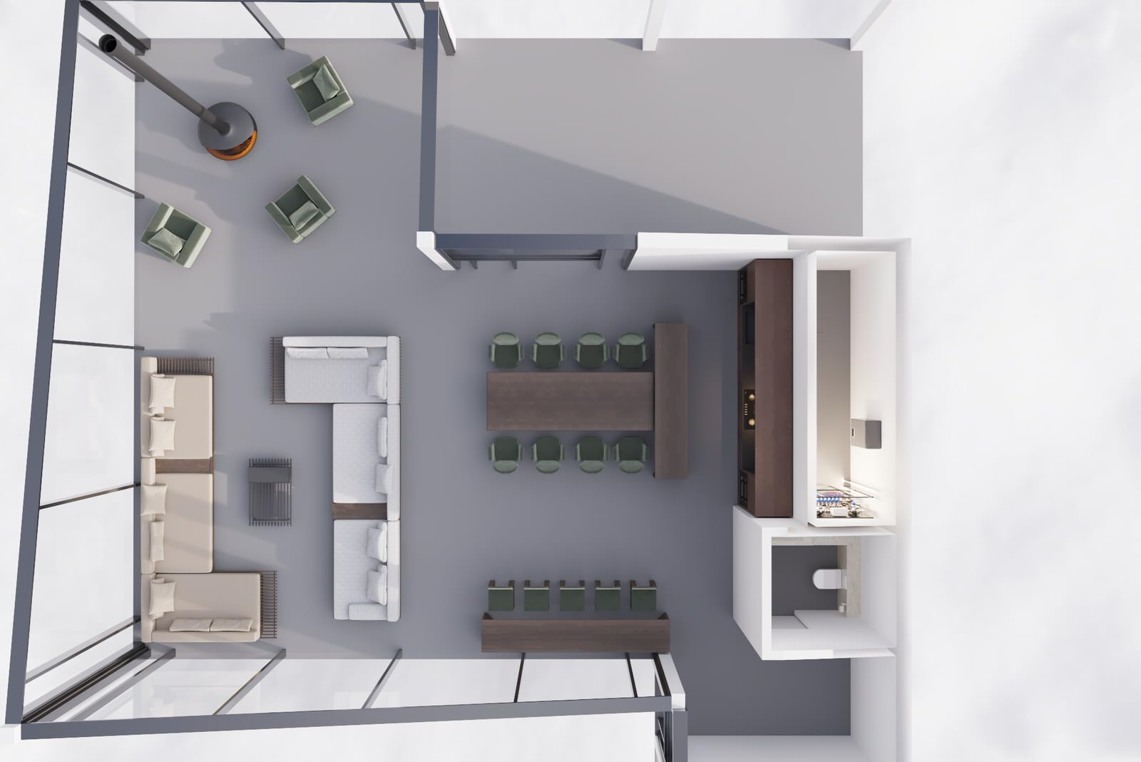 Чайный дом в горах