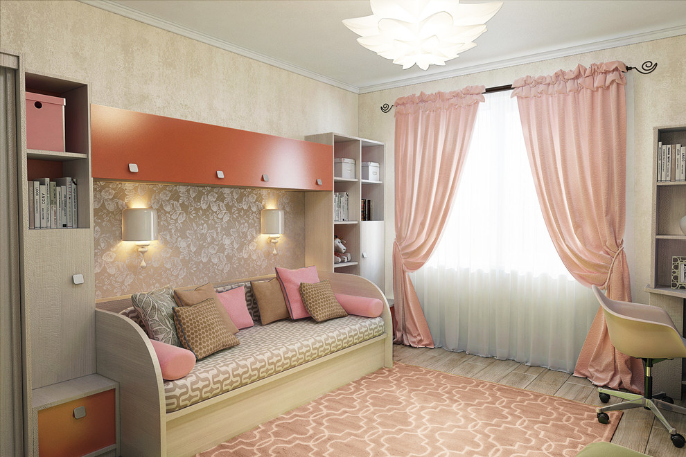 Картира в холодных оттенках с элементами неоклассики