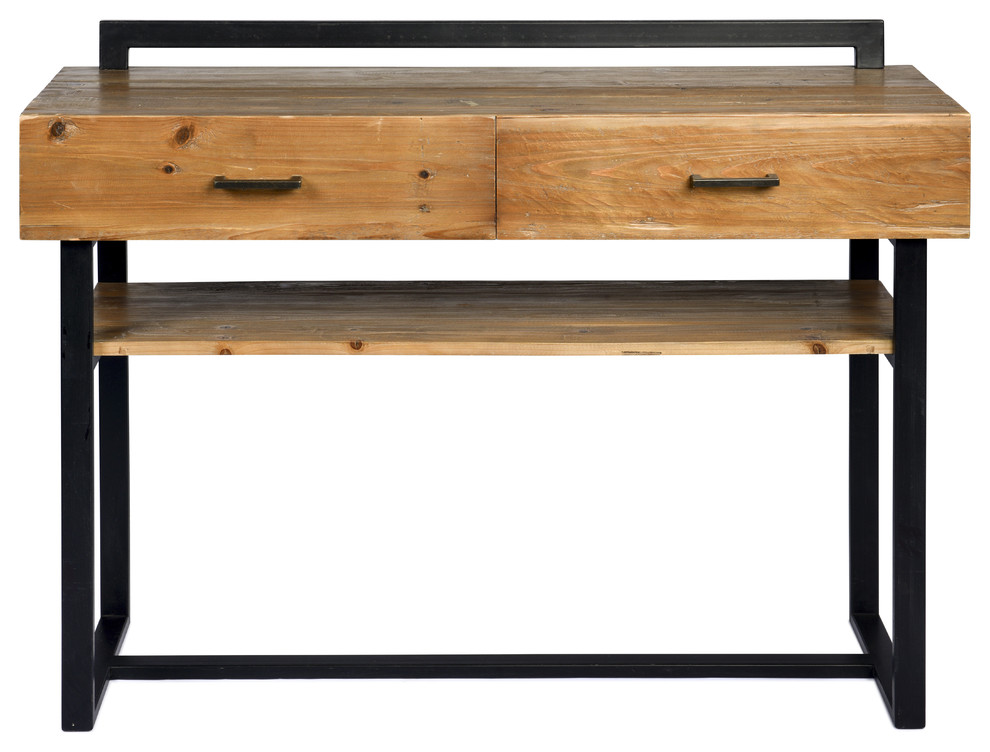 Reclaimed Wood Hudson 2-Drawer Console