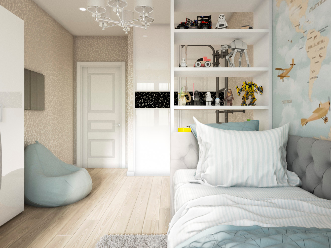 Четырехкомнатная квартира