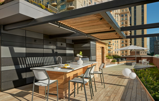 Contemporary Deck contemporaneo-terraza-y-balcon
