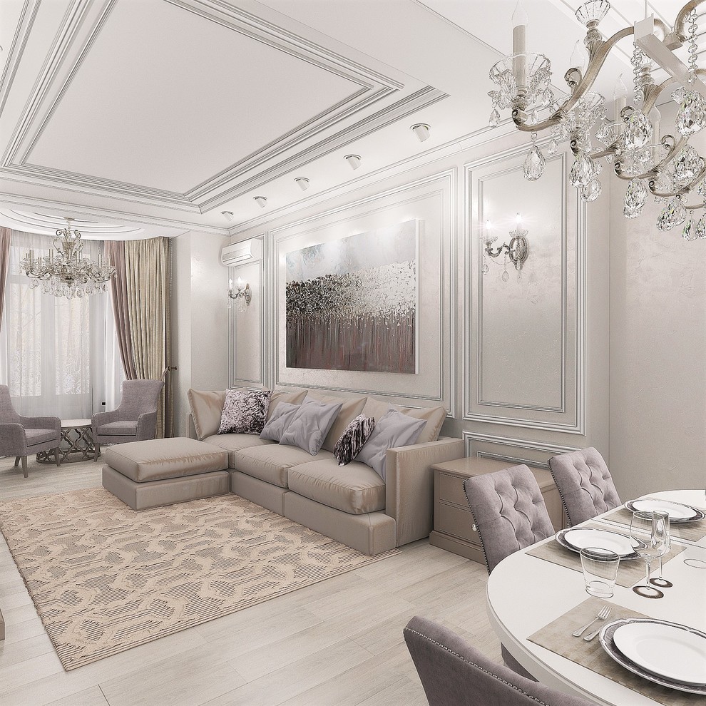 Дизайн дома площадью 93 кв.м в классическом стиле