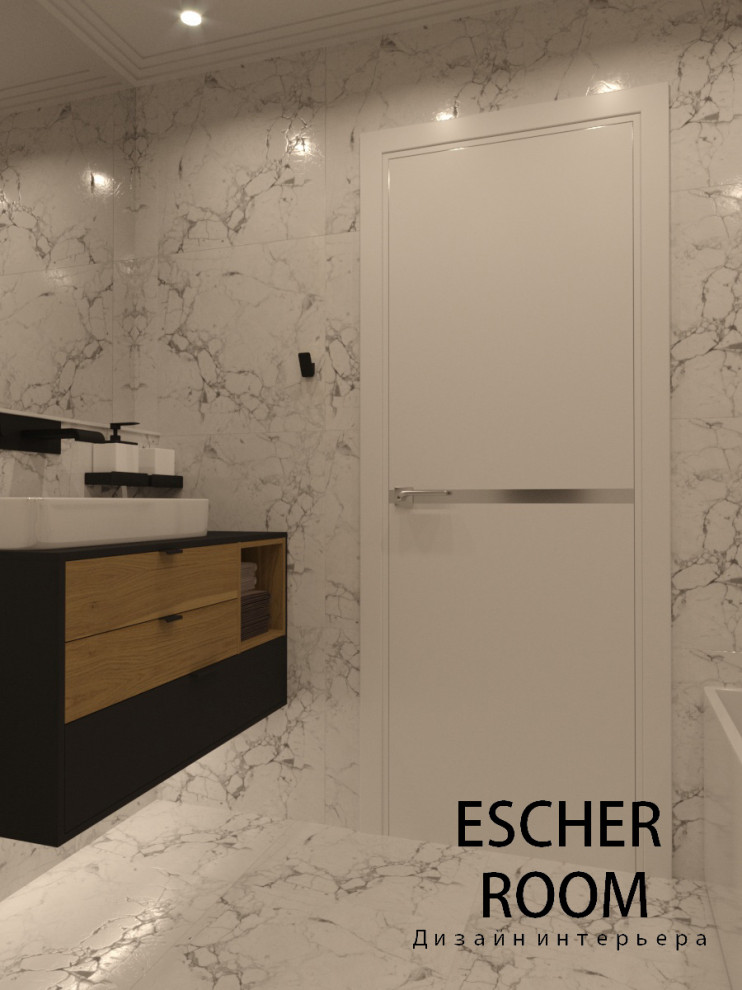 Ванная в мраморе