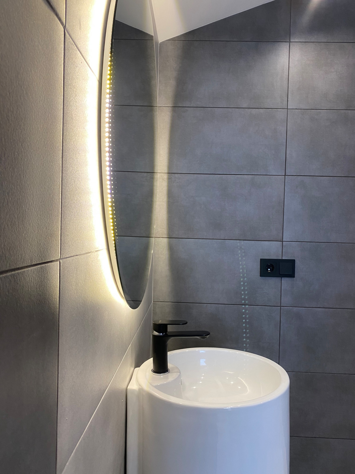 Интерьер ванной комнаты в частном доме