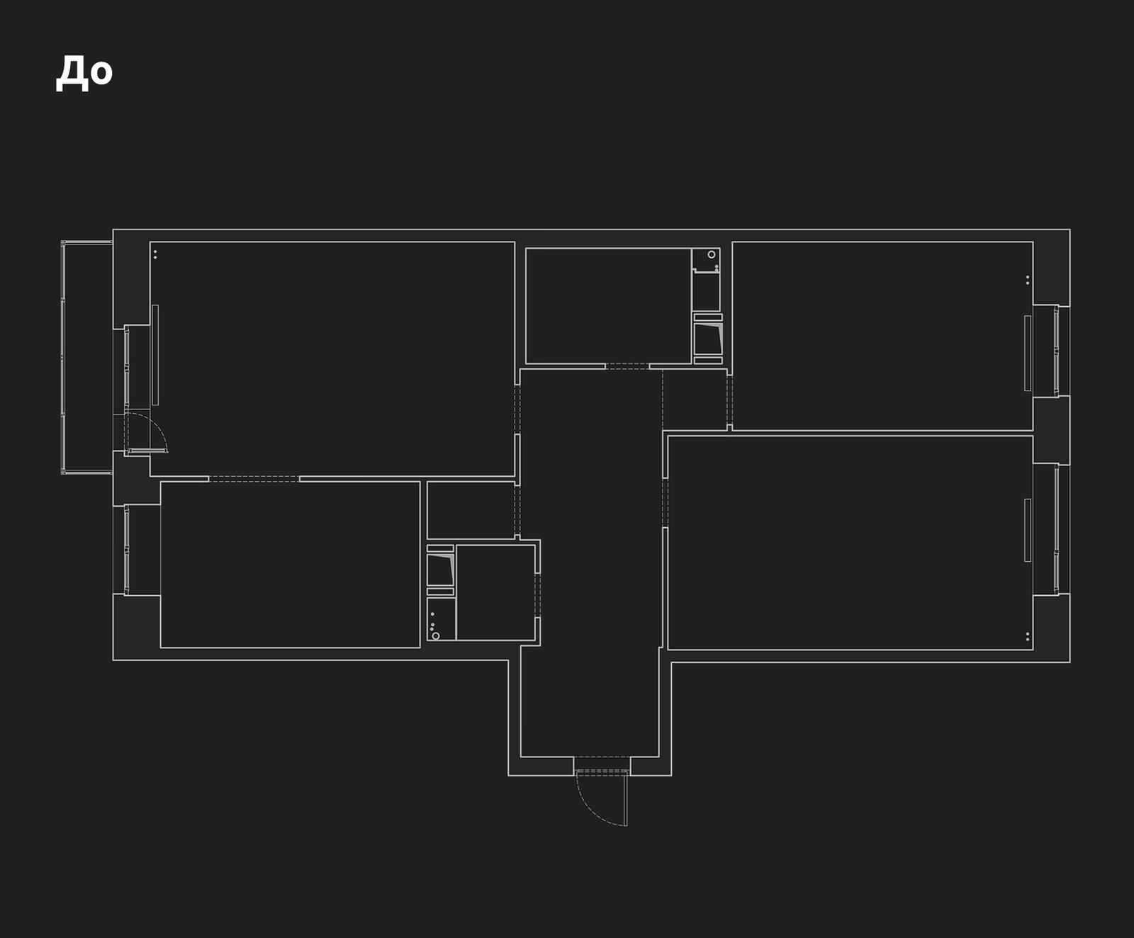 План квартиры до