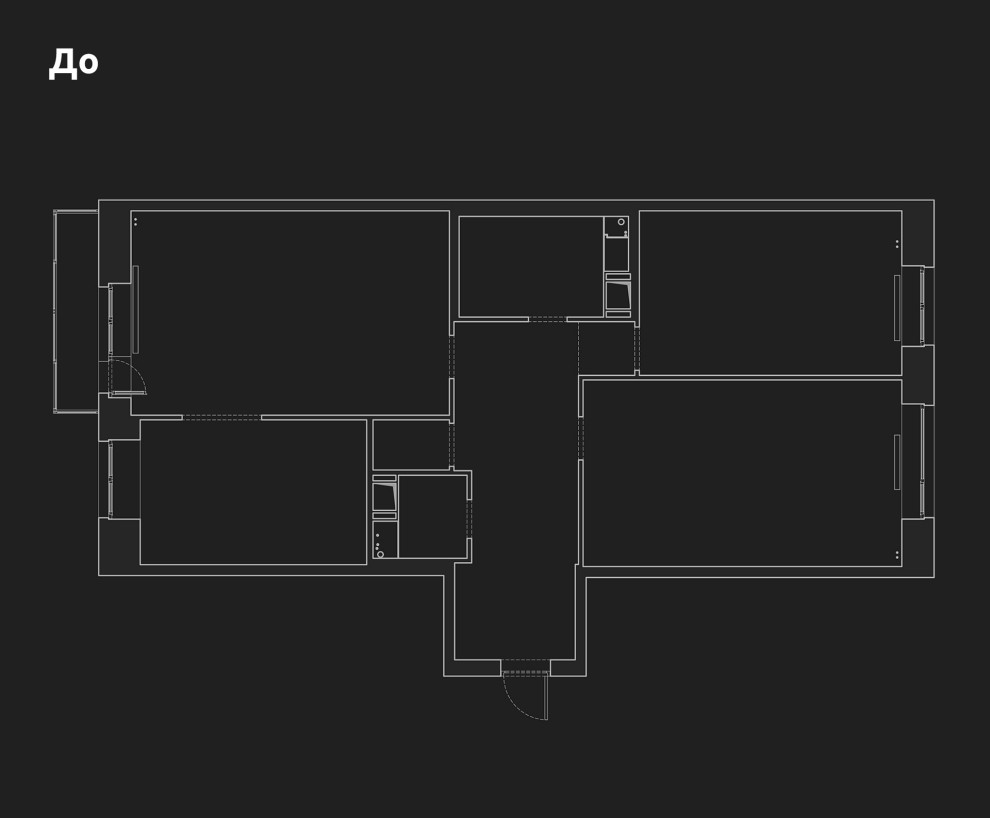План квартиры до