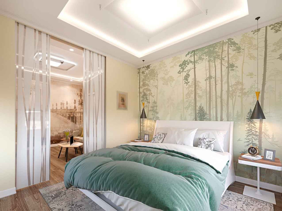 Уютная спальная комната для родителей