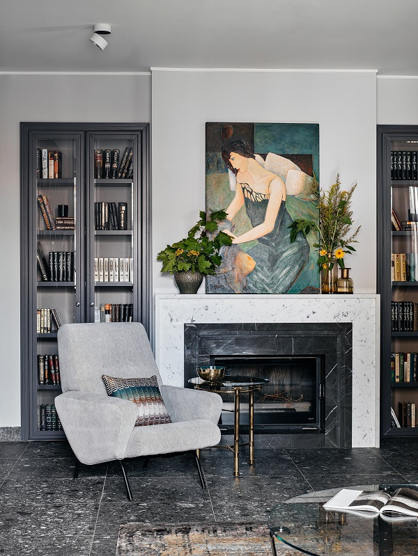 Картины над камином