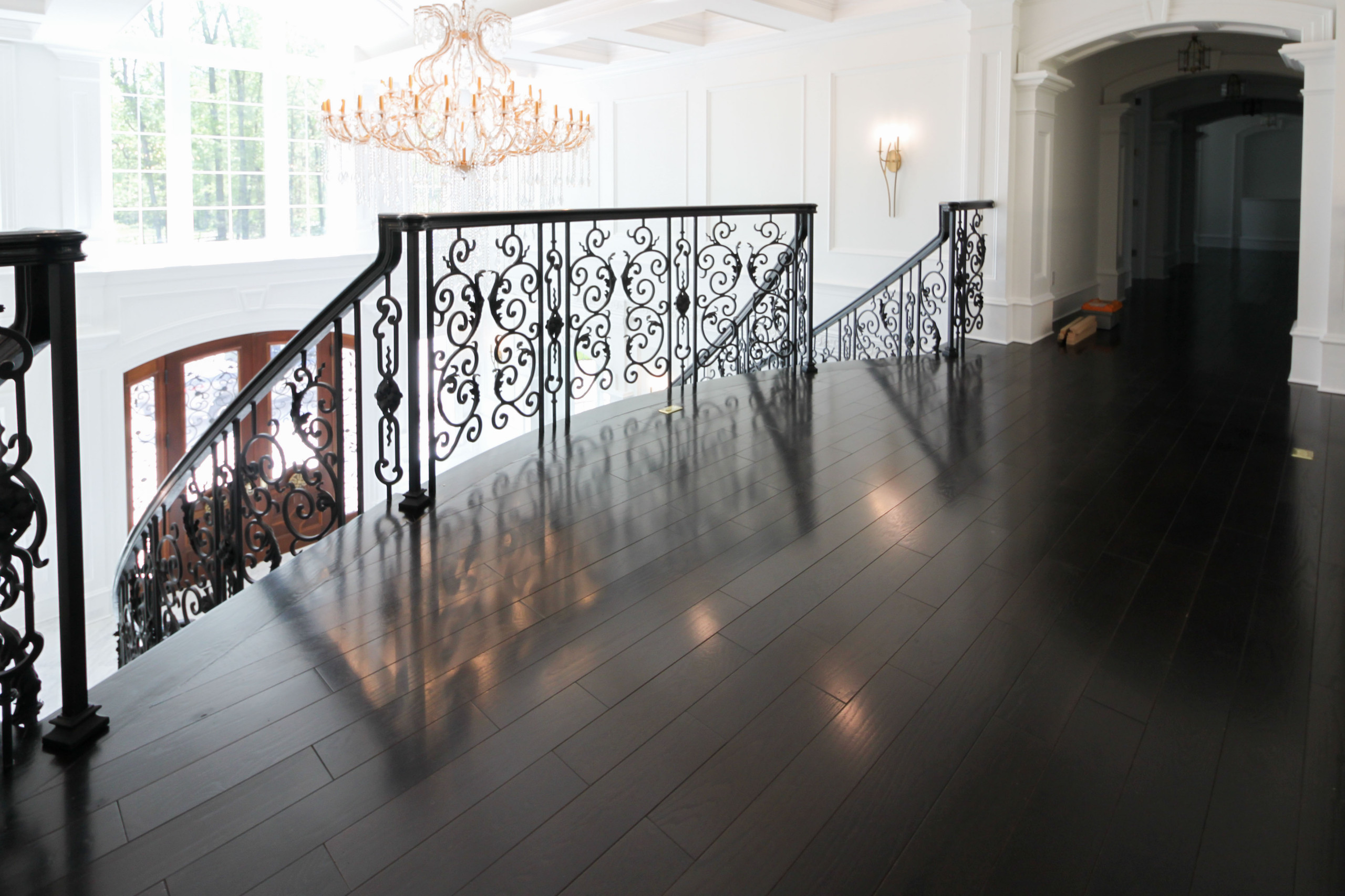 92_Grand Double Staircase in Exquisite Custom Home, Great Falls VA 22066