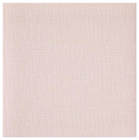 Annie Selke Sketch Soft Pink Ceramic Wall and Floor Tile 13 x 13 in.