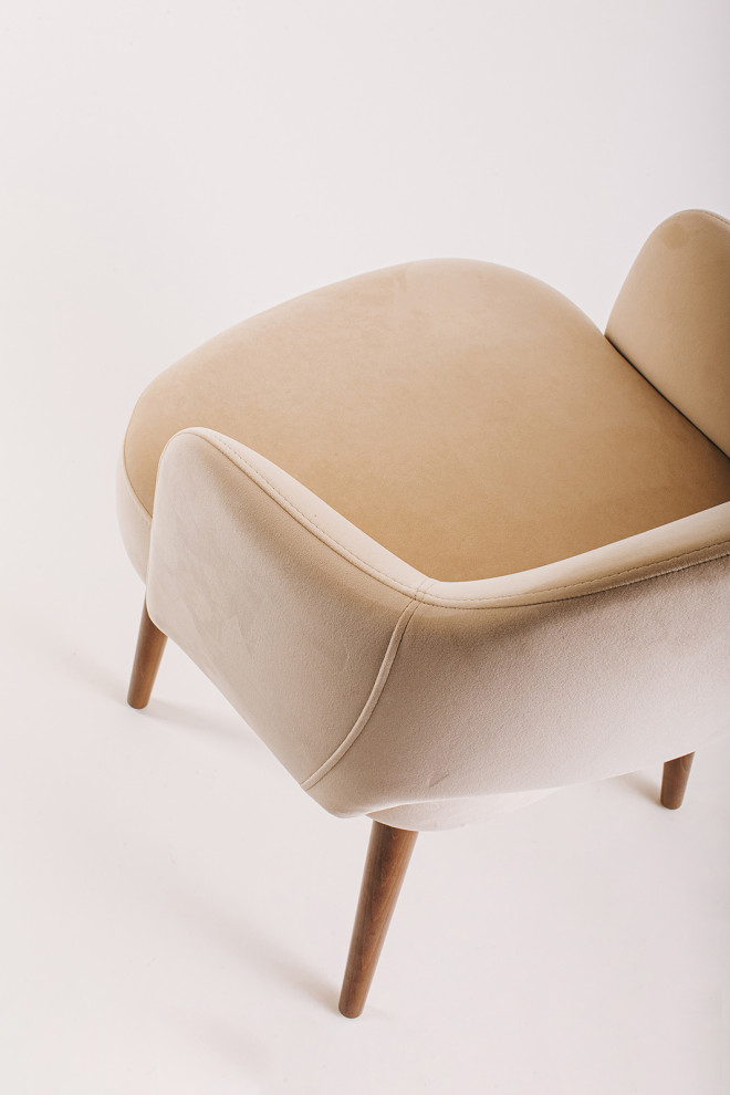 Стул для кухни с мягкой cпинкой и каретной стяжкой G-Mebel модели S-01