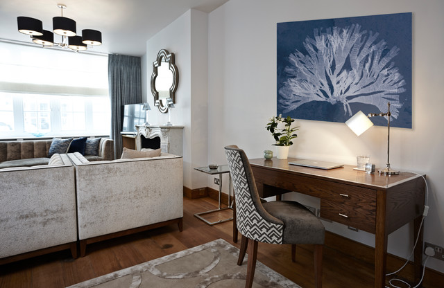 Chelsea Mews contemporary-vardagsrum