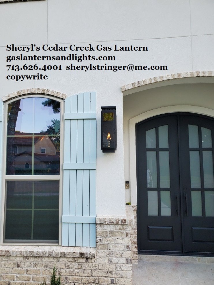 Sheryl's Cedar Creek Transitional Gas Lantern