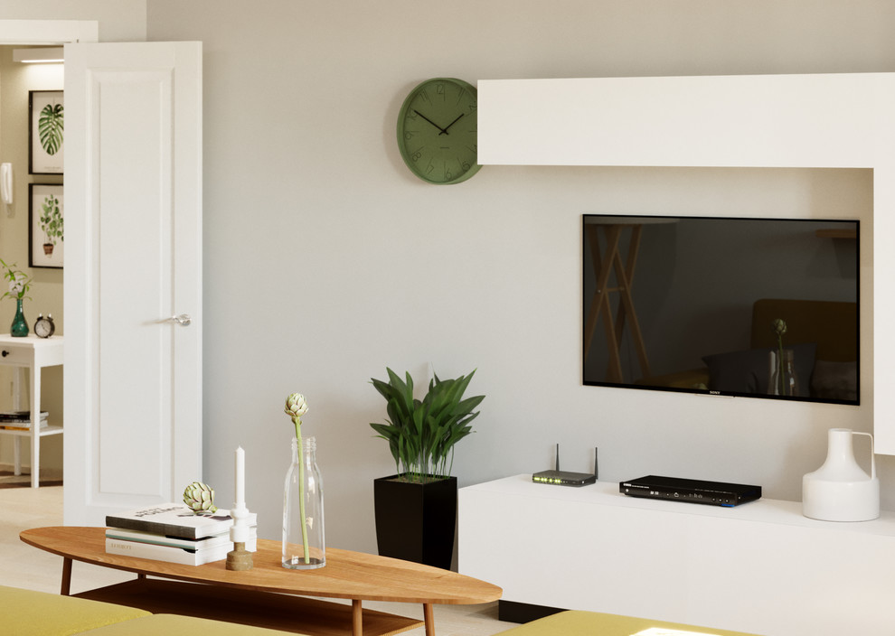 Светлая и лаконичная квартира для семьи с двумя детьми