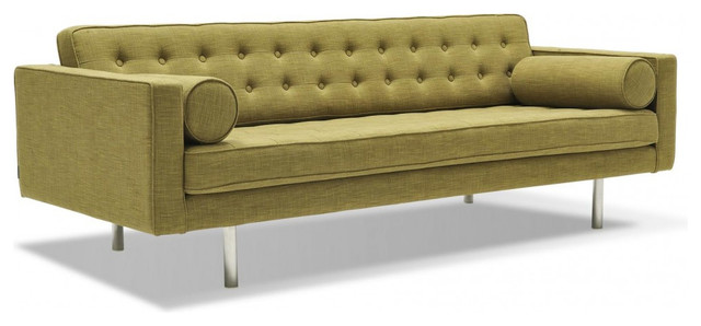 Spencer Mid Century Modern Sofa, Green