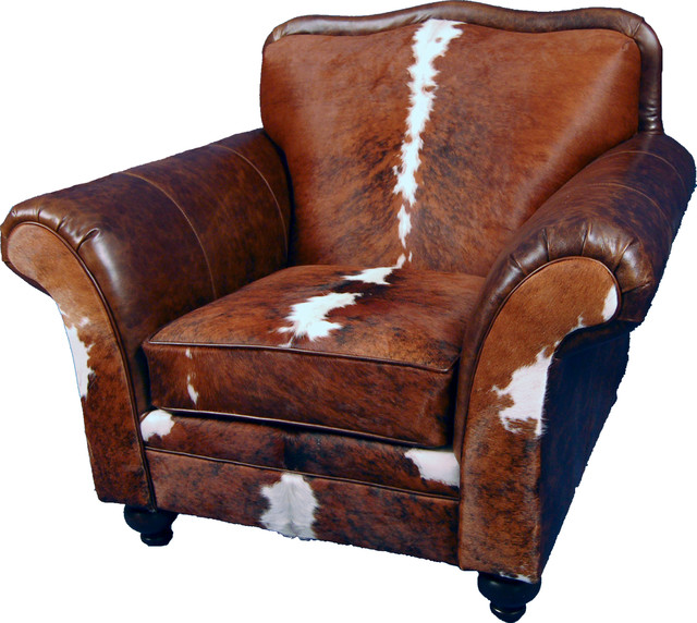 Cuero Club Chair Southwestern Armchairs And Accent Chairs