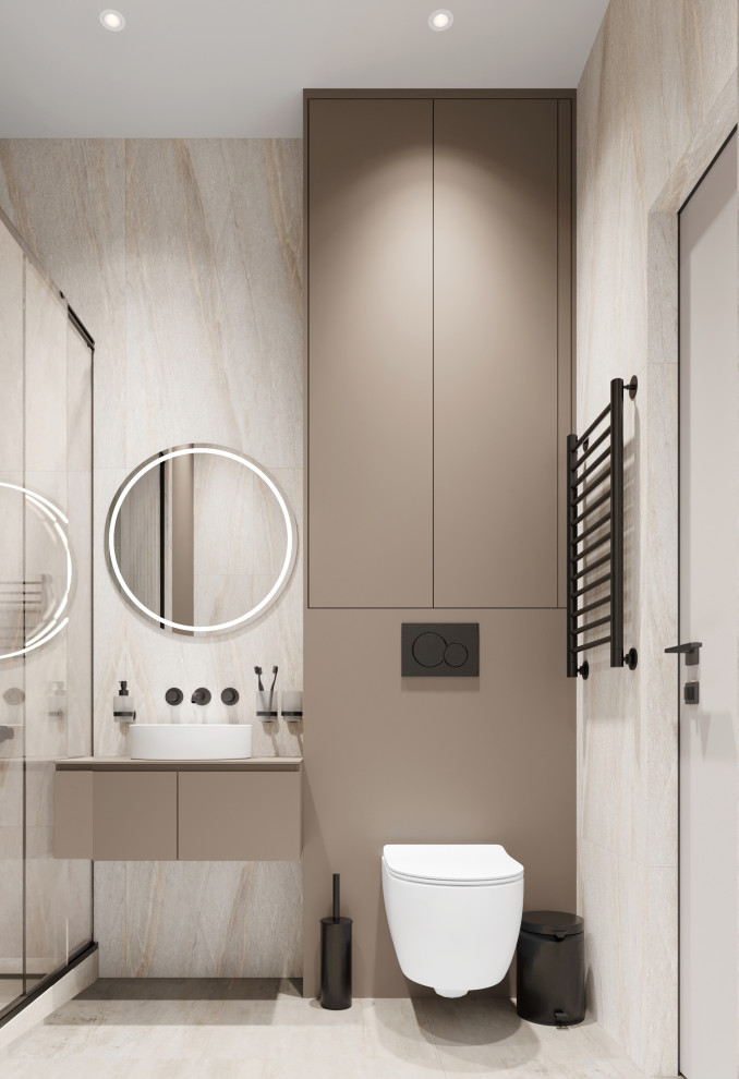 Ванная комната проект квартиры 57 кв