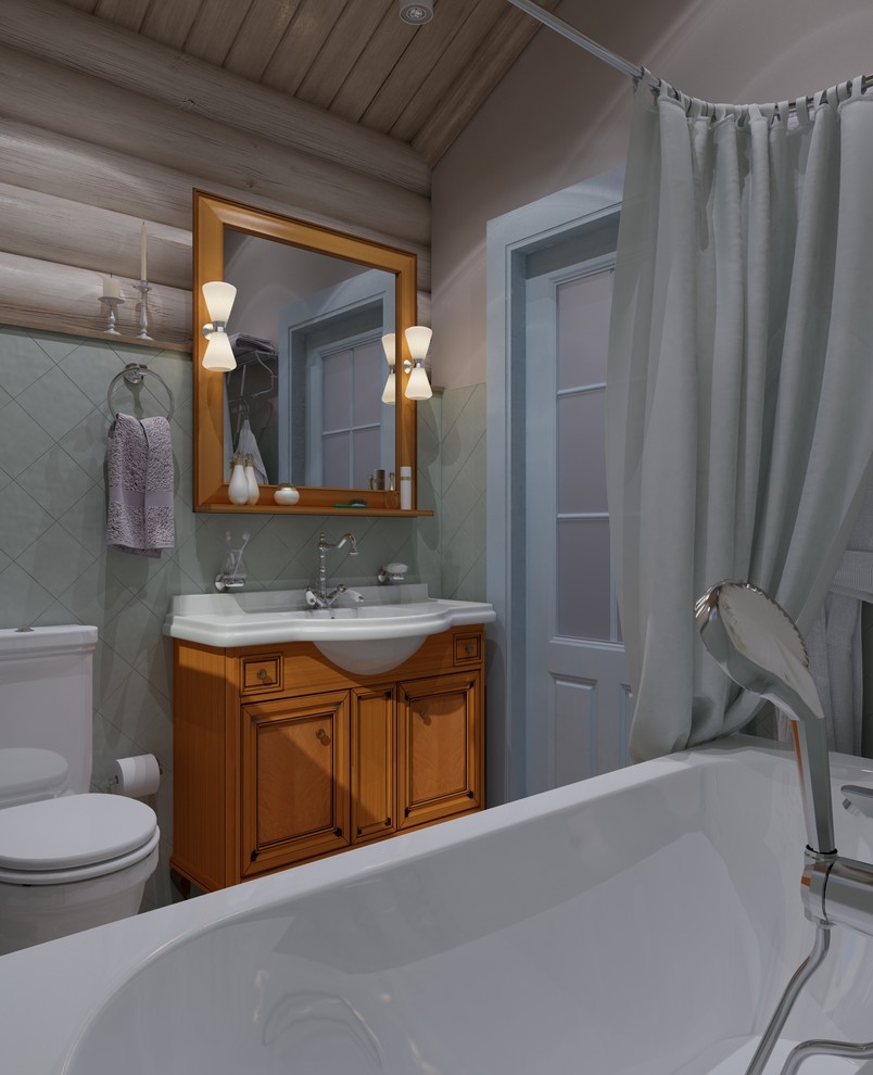 Санузлы в деревянном доме