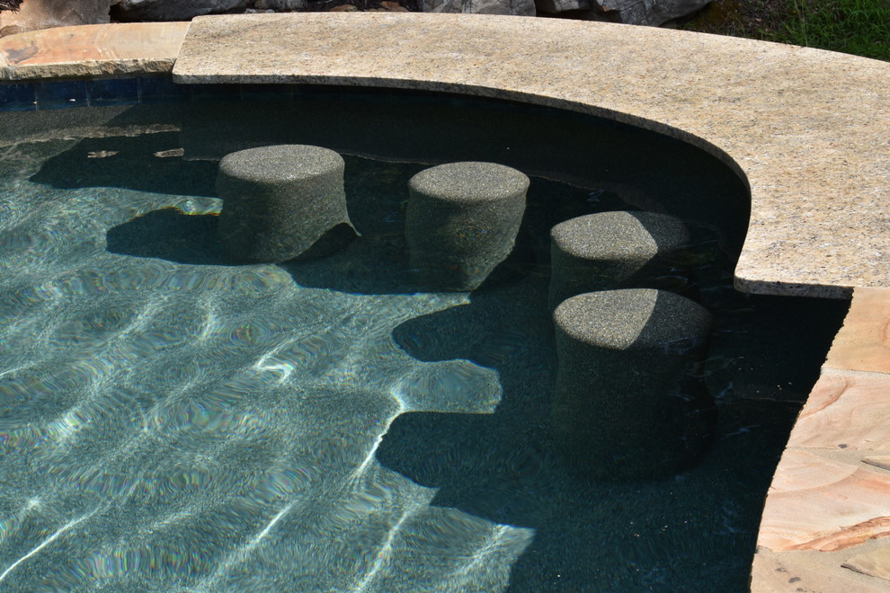 Modern pool.