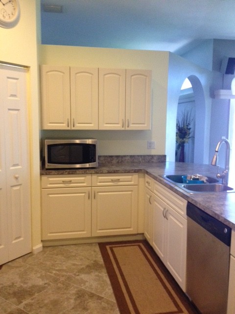 Stu's Kitchen Reface Cherry Slab Doors