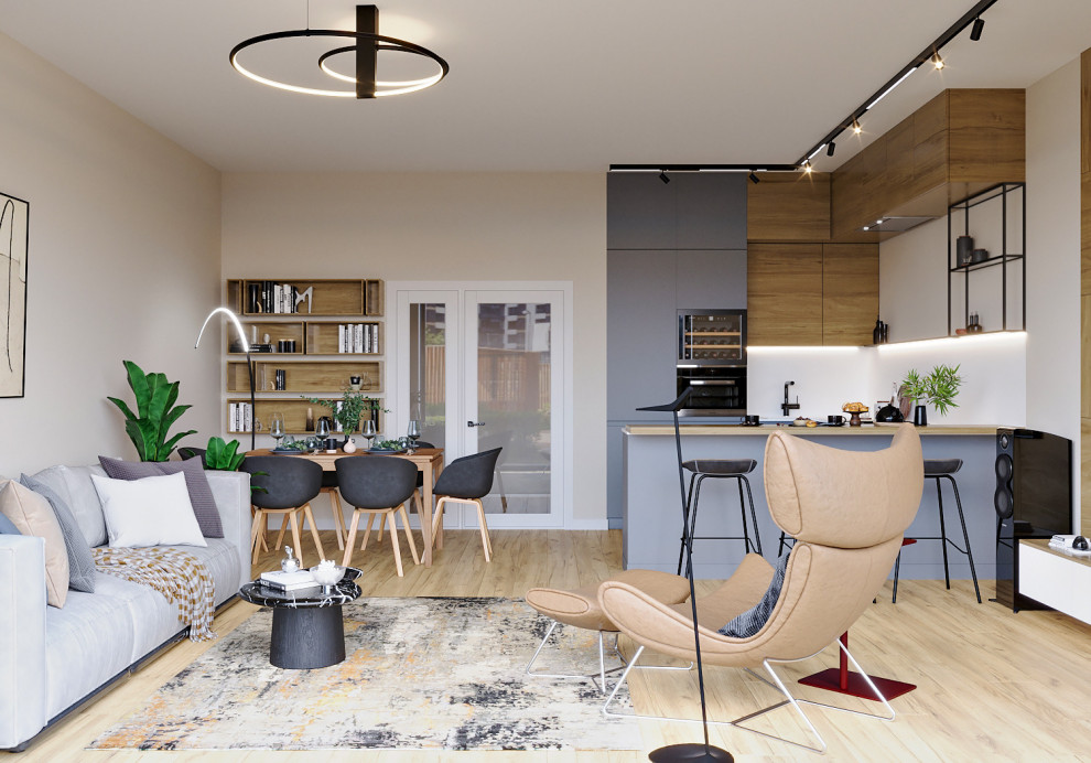 Living room in Prague