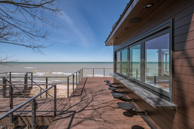 The Beach House contemporary-terrace
