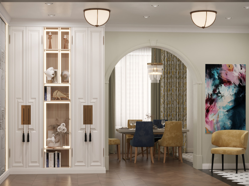 Двухкомнатная квартира в Американском стиле