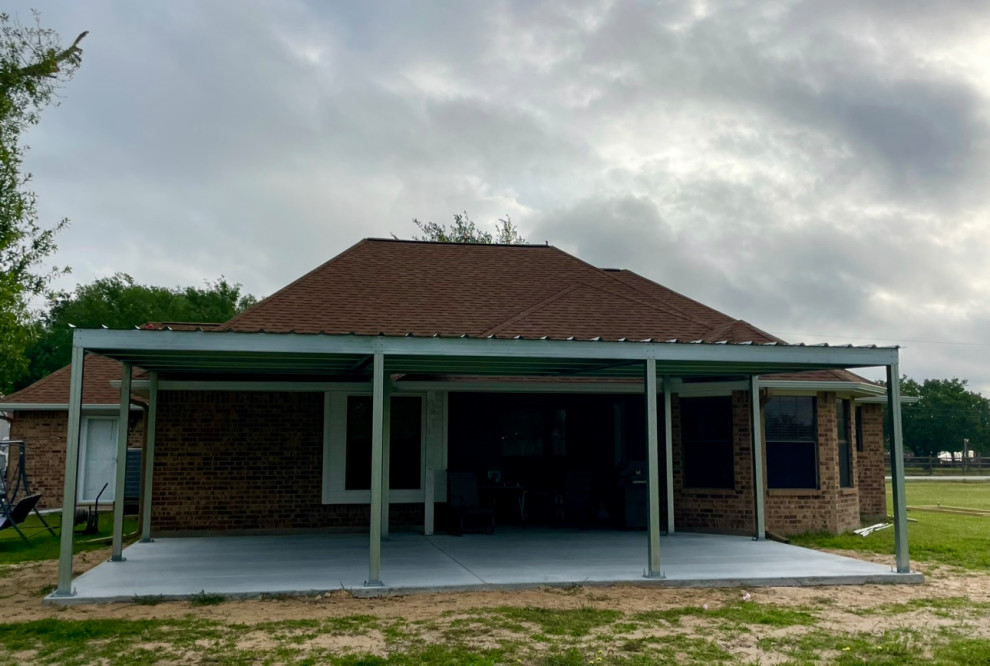 Custom Concrete Porch