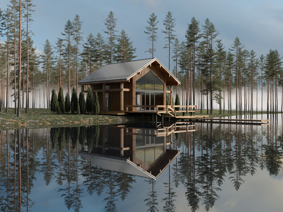 Гостевой дом Cabin 02 на берегу озера