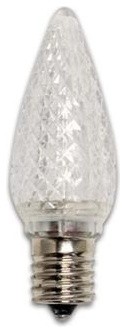 LED/C9C LED C9 Clear  Bulbs, 25 Bulbs