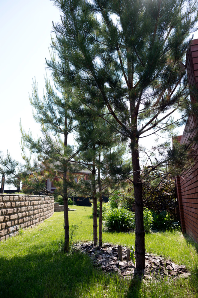 Ландшафтный дизайн участка "Зеленый камень"